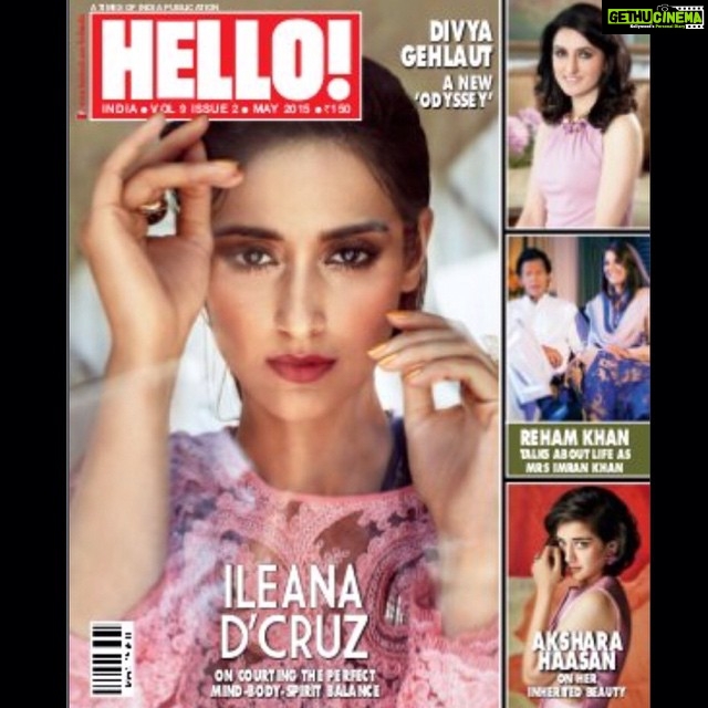 Ileana D'Cruz Instagram - On the cover for @hellomagindia shot by @colstonjulian #summerishere #bikinitime #sunsandseadreaming