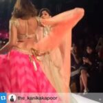Ileana D'Cruz Instagram - Got to dance a lil on the ramp for a change!! Bollywood dancing aww yeah!! Thanks again @anushreereddyofficial
