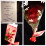 Ileana D'Cruz Instagram - Woke up to this pretty lil rose on my pillow with a beautiful note from my amazing Father 😍 he snuck out early so he cld surprise me with this ❤️ :') #imtheluckiestdaughterintheworld #itstheseasonoflove #valentinesday #earlymorningsurprises #ilovemypapa Happy Valentine's Day!!!