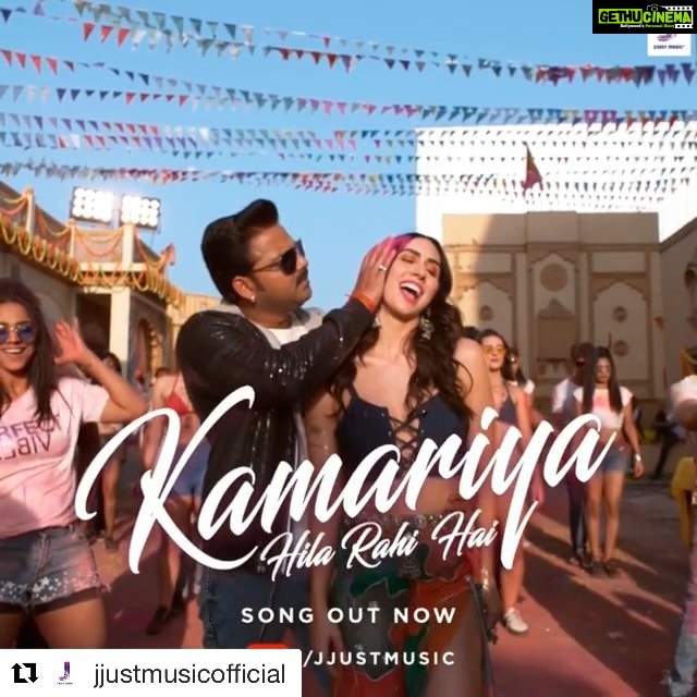 Jackky Bhagnani Instagram - 🎶Kamariya Hila Rahi hai, Gulal uda rahi hain 🎶 Song out now. Full song link in the bio ! #Repost @jjustmusicofficial with @get_repost ・・・ HOLI came early with #KamariyaHilaRahiHai! Spread the word and get into the vibe of colours, masti and craziness along with Lauren and Pawan! Click the link in bio now! 🔥 @singhpawan999 @Laurengottlieb @jackkybhagnani @payaldevofficial @beingmudassarkhan @xxlstudioworks @jasonglenk @itsme_mmohsin @adityadevmusic @singhamitofficial @agency09 #JjustMusic #EverythingMusic #NewMusic #JMmusic #PayalDevMusic #PawanSingh #LaurenGottlieb #HoliSongs #HoliMusic #Holi #ComingSoon #StayTuned