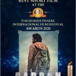 Jackky Bhagnani Instagram - “The future depends on what we do in the Present” ~ Mahatma Gandhi. A thought that inspired me to be a part of the project like Carbon, which is not only a film but a message which we are all aware of now and seeing the world change. Thank you so much Dadasaheb Phalke International film festival awards 2020 for the recognition. Its such an honour 🙏 @deepshikhadeshmukh @pooja_ent @nawazuddin._siddiqui @prachidesai @maitreybajpai @nazakat.husn @mistergautam @dpiff_official