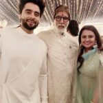 Jackky Bhagnani Instagram - Diwali evening couldn’t have been any better. Thank you @amitabhbachchan Sir for such a lovely evening and being awesome as always❤✨