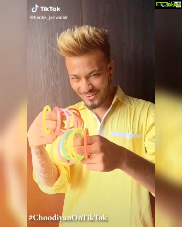 Jackky Bhagnani Instagram - Loving your version of #Choodiyan on @indiatiktok ! Thank you for showing so much love ❤️