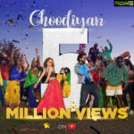 Jackky Bhagnani Instagram - Can’t thank you guys enough for the love and support you’ll have given to #Choodiyan. We have crossed 5 million and hoping it crosses many more milestones with your continuous love🙏🏻🕺🏻 (Link In Bio) @iam_dytto @jjustmusicofficial @gaana @tanishk_bagchi @aseeskaurmusic @devnegilive @beingmudassarkhan @shabbir_ahmed9 @adilafsarz #GaanaOriginal #EverythingMusic #jjustmusic