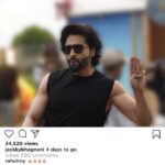 Jackky Bhagnani Instagram - Gearing up for the big day as its getting closer! Only 4 DAYS GO GO for #Choodiyan! 😍 Keep your dancing shoes handy 😉 #StayTuned #ComingSoon @jjustmusicofficial @gaana @tanishk_bagchi @devnegilive @beingmudassarkhan @aseeskaurmusic @shabbir_ahmed9 @adilafsarz