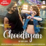 Jackky Bhagnani Instagram - This time, last year you guys made #Kamariya a success! Now the Pop-popular @iam_dytto and I bring you guys the song of the season #Choodiyan! Dropping on 16th September to get you guys groovin and poppin ! #StayTuned to see the full look! Revealing soon! @jjustmusicofficial @gaana @tanishk_bagchi @devnegilive @beingmudassarkhan @aseeskaurmusic @shabbir_ahmed9 @adilafsarz