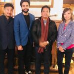 Jackky Bhagnani Instagram – It was pleasure to meet the Honourable CM of  #Meghalaya, #ConradSangma at the #YoungLeadersConnect in #Shillong. Thank you for the great hospitality, had super funn.  Really looking forward to visit again. #Abumetha 😁😁