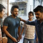 Jackky Bhagnani Instagram - @nitinrkakkar “accha shot tha par…” @pratikgandhiofficial, @_shivamparekh and me “bol do sir retake karna hai” #Mitron