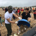 Jackky Bhagnani Instagram - Sunday morning spent right with @afrozshah_ and team cleaning up and trying to repair the damage we have made over the years. Miles to go but nonetheless every small bit counts!