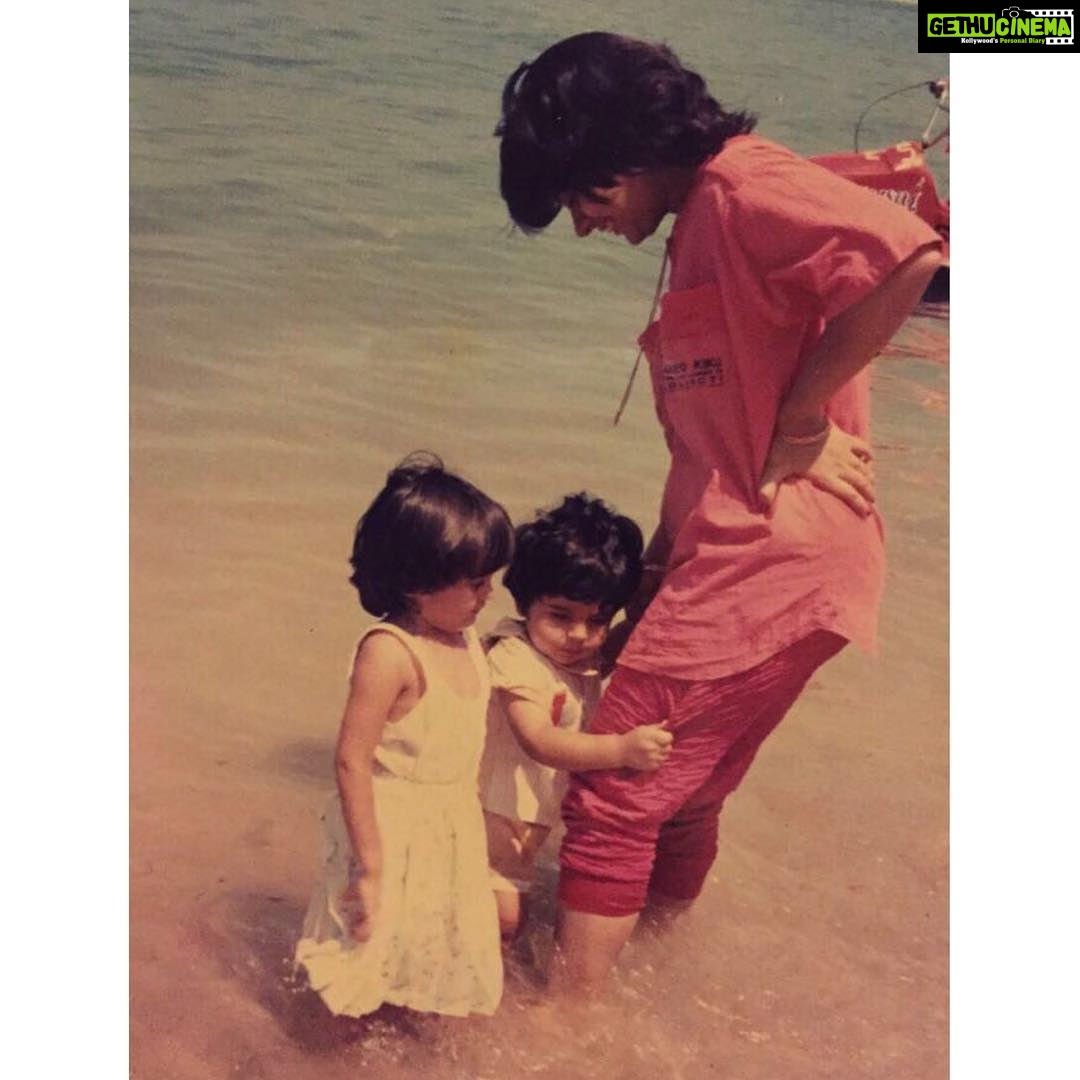 Jackky Bhagnani Instagram - She was my support that fun afternoon at the beach and continues to be my support every minute of everyday. I am what I am today because of her belief, love, guidance... and slaps to my head (only figuratively) to straighten me out! I love you mama, more than you will ever know. Happy #MothersDay