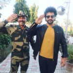 Jackky Bhagnani Instagram – Had the pleasure of meeting the Jawaans who serve our country tirelessly day in and day out. Wagha border truly must be experienced to be understood. #BharatMataKiJai #VandeMataram Wagha Border