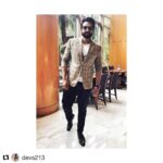 Jackky Bhagnani Instagram - #Repost @devs213 with @repostapp ・・・ #JackkyBhagnani in @houseofsunilmehra vest and coat and @mrbutton pants for #Carbon press con. #DevkiBStyles