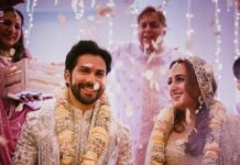 Jackky Bhagnani Instagram - Congratulations you two for this new chapter of your life. Couldnt be more happier for you my brother @varundvn. There are some love stories which make you believe in love and yours is one. ❤️ Wishing you both lifetime of happiness, companionship and love 🤗 @natashadalal88