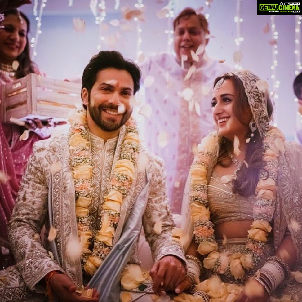 Jackky Bhagnani Instagram - Congratulations you two for this new chapter of your life. Couldnt be more happier for you my brother @varundvn. There are some love stories which make you believe in love and yours is one. ❤️ Wishing you both lifetime of happiness, companionship and love 🤗 @natashadalal88