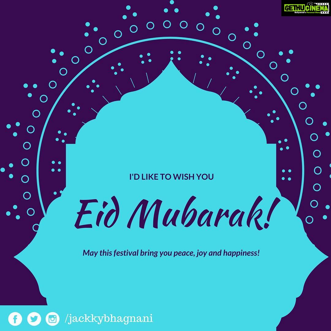 Jackky Bhagnani Instagram - It's a day for celebration and feasting. Would love to know how you guys are enjoying this blessed festival. #EidMubarak #Eid #Celebrations #Festival #GoodWishes