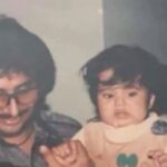 Jackky Bhagnani Instagram – From childhood to adulthood, you always stood by my side. Thank you Papa, for being my strength, my superhero, my inspiration and for believing in me. #HappyFathersDay 
#DaddyDearest #Papa #Childhood #Memories