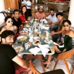 Jackky Bhagnani Instagram - Goa trips are always full of energy, crazy moments and great memories, thanks to my lovely squad - @mandanakarimi @masabagupta @krishikalulla @castingchhabra @mistergautam @smriti_khanna @ojassdesai @mallika999ks #FunTrip #IncredibleIndia #Goa #Breakfast #Food #Travel #BestFriendsBirthday #Friends #Foodie W GOA