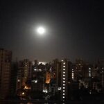 Jackky Bhagnani Instagram - Perfect view😍😍 #fullmoon #skyline