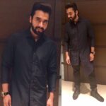 Jackky Bhagnani Instagram - #premieretime #naamshabana .... Sometimes just 1 simple piece works its magic .... This @antar_agni_ujjawaldubey shirt is all that n more... #asymmetricPerfection 🌟🤦‍♂🙌