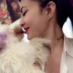 Jacqueline Fernandez Instagram – Missing you @poodles.in.paradise happy Holi everyone and pls remember to keep the animals safe 💜🦄💜