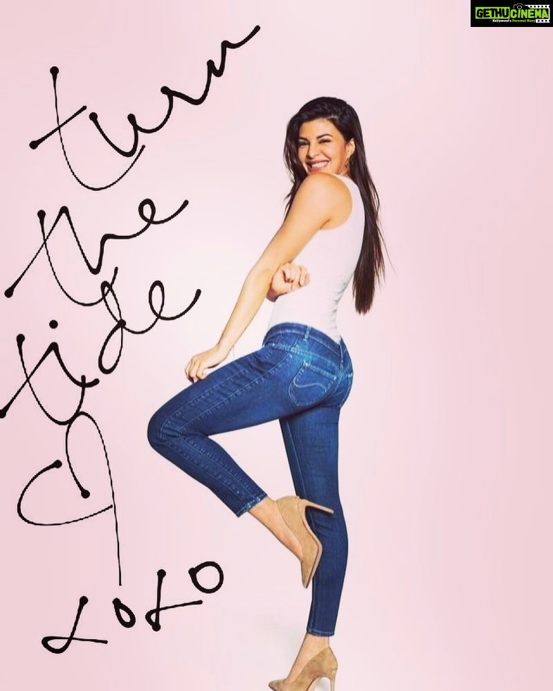 Jacqueline Fernandez Instagram - It's not every day that you find yourself fronting a male-dominated brand. Times they are a-changin'! Here's to turning the tide! 💪🏼#WomensDay @leejeansindia