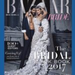 Jacqueline Fernandez Instagram – My latest @bazaarbridein cover marks the coming together of many wonderful things!! @rheakapoor’s effortless style + @harshvardhankapoor’s charms + this stunning showstopper from @ralphandrusso 👰🏽✨#dying