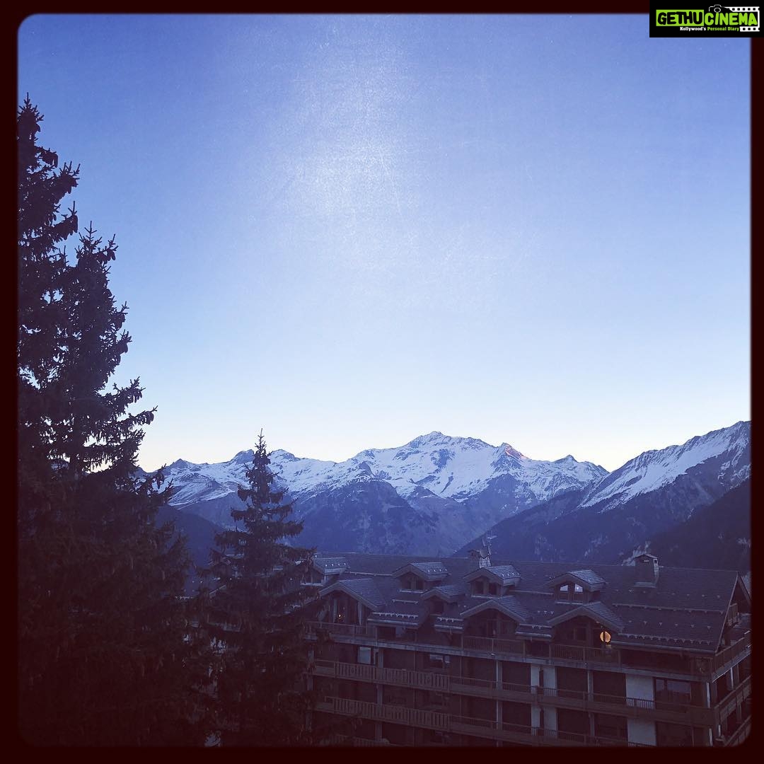 Jacqueline Fernandez Instagram - the snow reminds me of the beauty and mystery of creation, of the essential joy that is life... #orhanpamuk #courchevel1850 #yearendtrip