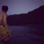 Jacqueline Fernandez Instagram - A little bit of a night swim with the kiddos! #junglebeach #lovemycrazyfamily❤️ Jungle Beach Rumassala, Galle
