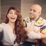 Jacqueline Fernandez Instagram - So proud of @shaanmu for his first Bollywood masterclass! The most amazing person I've met in this journey, dedicated hardworking and so talented! This is the beginning to so much more and we can't wait to share all our little tips and tricks with everyone today here in Manchester!! @rrpublicity @beglamuk thanks for supporting us with this venture! ❤️💛💚💙💜