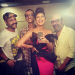 Jacqueline Fernandez Instagram – In good hands! #mythreemusketeers 😍😍😍 @danielbauermakeupandhair @mickeycontractor @soodpranav