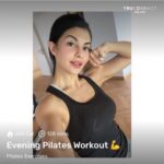 Jacqueline Fernandez Instagram - Just finished another awesome workout on the #TRUCONNECT app make sure you sign up to follow my workouts, track your own workouts and stay motivated on your fitness journey! Link in my bio to sign up to the #TRUCONNECT app!! @fitness ❤️