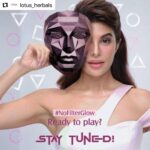 Jacqueline Fernandez Instagram – #Repost @lotus_herbals with @make_repost
・・・
Lotus Herbals and @jacquelinef143 have an exciting challenge coming your way! This one is going to make you fall in love with adventures all over again 🥰 Yes, that’s absolutely true! 
Would you like to play the game? ⏺🔼⏹
Can you guess what we have in store for you? Drop your answers in the comments below! 💟

#NoFilterGlow #newchallengealert #WhiteGlowAdvancedPinkGlowCreme  #lotusherbals #whiteglow #JacquelineFernandez #contestalert #newcontestalert