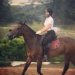Jacqueline Fernandez Instagram - The secret of your future is hidden in your daily routine 🌈🌈 Amateur Riders' Club