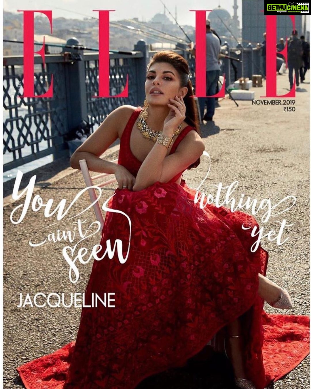 Jacqueline Fernandez Instagram - November @elleindia ❤️❤️❤️ @anitadongre @lynaccs_offaicial #anitadongresilverjewelry Editor-in-chief: @supriya.dravid Photographer: @emreguven Styling: @malini_banerji�Writer: @sonamkapoor Hair and makeup: @shaanmu / @sparkletalents Assisted by: @pujarinighosh, @tejaswinisinha @aishh_b Special thanks to: @goturkey, @pepper_diaries and @nikkikomal Location: Galata Bridge #GoTurkey #Istanbul Istanbul, Turkey