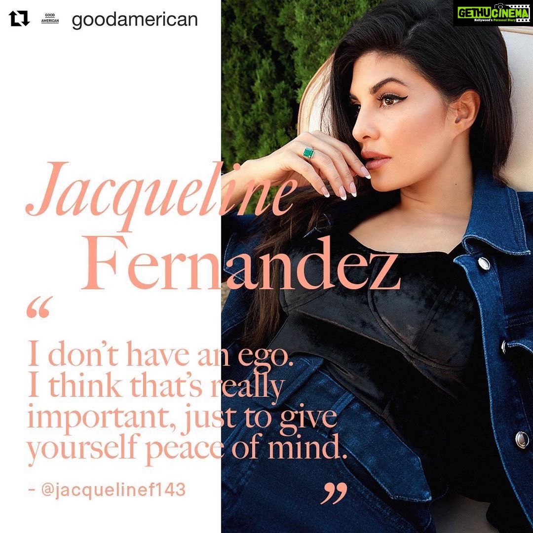 Jacqueline Fernandez Instagram - Thanks for having me @goodamerican it was so amazing working with @khloekardashian and her team!! Such boss ladies!! Thank you @emmagrede love your vision! ❤️❤️❤️ thanks @aboycalledsuri and @wearerepeat for making this happen!!