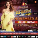 Jacqueline Fernandez Instagram – This November 8th get ready #Dubai ❤️❤️ Dabangg The Tour Reloaded LIVE IN CONCERT is here 🌈 See you all at Coca-Cola Arena! Book your tickets now (link in the bio)

@cocacolaarena
@gmcarabia
@splashfashions
@hayatvacations
@city1016
@khaleejtimes
@bookmyshow_uae
@zeetvme
@rsbelhasa
@official_s1
@dyl3r
@thejaevents
@Sohailkhanofficial
@aadu_adil
@jordy_patel
@orbiteventsuae
#jaevents
#sohailkhanentertainment
#bhaiindubai