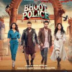 Jacqueline Fernandez Instagram - Jab zindagi bane haunted #BhootPolice are most wanted #BhootPolice trailer releasing tomorrow, stay tuned! @disneyplushotstarvip #DisneyplusHotstarMultiplex #SaifAliKhan @arjunkapoor @yamigautam @jaavedjaaferi @RameshTaurani @akshaipuri @pavankirpalani @jaya.taurani @tips @12thstreetentertainment_film @tipsfilmsofficial