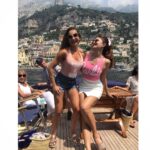 Jacqueline Fernandez Instagram – Sisterly 💗 in Positano