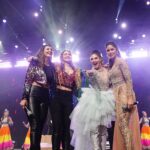 Jacqueline Fernandez Instagram – Here’s to amazingly strong women who support each other 💗💗 @katrinakaif @aslisona @shahdaisy Dallas, you were amazing!!! #dabangg #worldtour