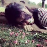 Jacqueline Fernandez Instagram - If you can blow all the seeds off the dandelion flower your wish will come true #igiveup