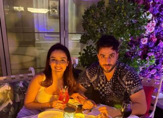 Jasmin Bhasin Instagram - When we could step out for dinner date 👩‍❤️‍👨 #throwback #jasly #youaskedforit