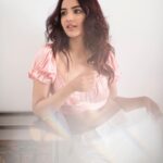 Jasmin Bhasin Instagram - Blessed & unbothered 😉 Shot by: @rishabhkphotography Styled by: @nowmee_chowdary Outfit by @lykkeinofficial Glam by: @makeupbyheenal #JB #JasminBhasin