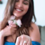 Jasmin Bhasin Instagram - It's A Yes!!! 💍 Who knew "He Put A Ring On It" can be this dreamy 😍. @ornaz_com is winning so many hearts with their outstanding Engagement Ring Collection - India's 1st & only Engagement Ring Brand. They enables you to customize your Dream Engagement Ring and it's all you need for your big day ❤️ ~ Now Proposal Made Easy #SheSaidYes Checkout @ornaz_com and your search for Perfect Engagement Ring would really end. #ORNAZ #ORNAZengagementrings #ORNAZrings #diamondrings #solitairerings #ornazreviewed #giacertified #engagementrings #bride #SheSaidYes