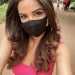 Jasmin Bhasin Instagram - Alexa, skip to 2021 please! 😷 Until then #MaskOn