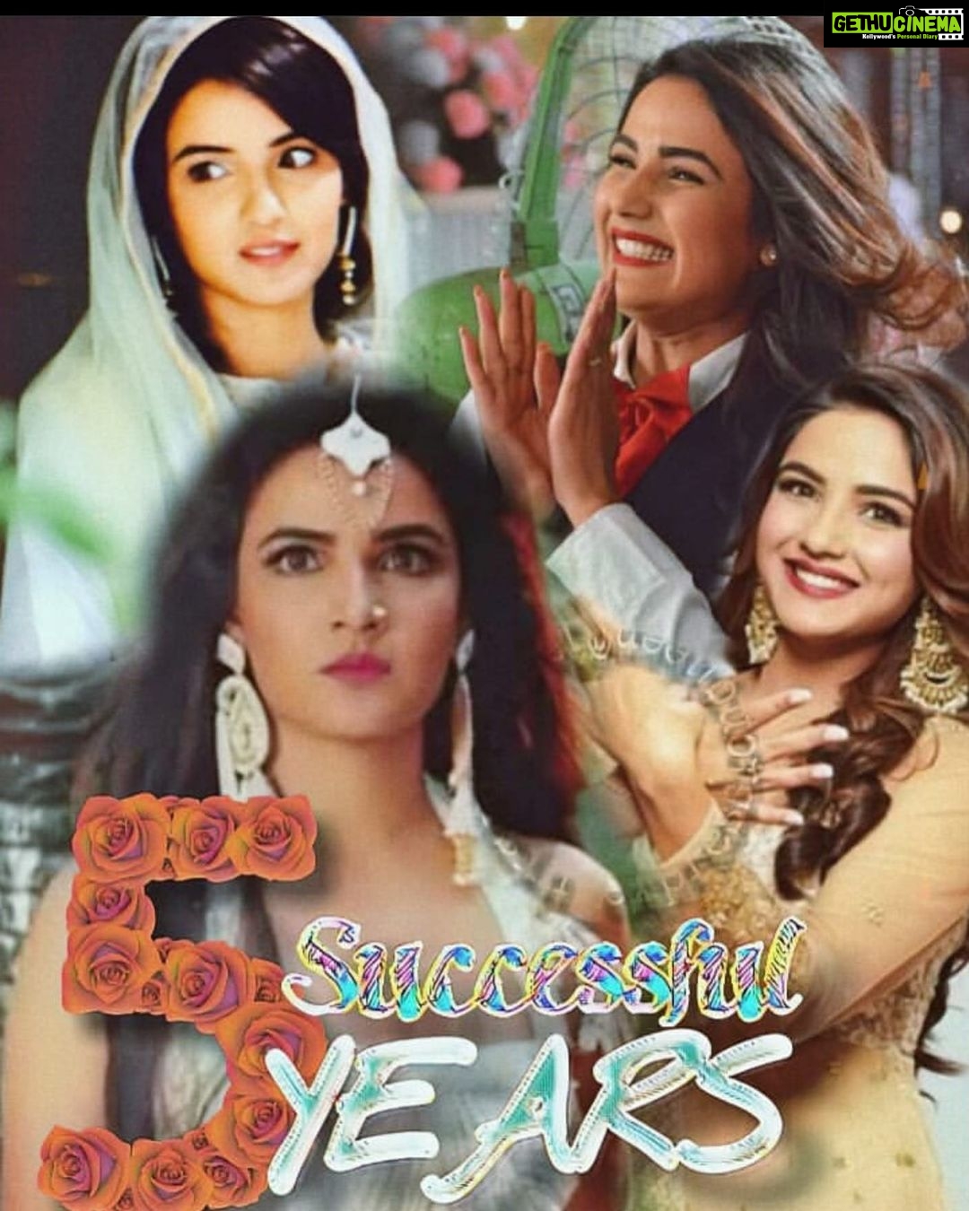 Jasmin Bhasin Instagram - On this date in 2015 I started my television career, not knowing that I will get soo much love and learn so much . Thank you everyone for being part of this journey. It’s been amazing 5 years. You all gave me immense love and respect. Thank you everyone for giving me opportunities and guiding me. I am grateful to everyone who gave me beautiful roles to play . Special thanks to all my amazing fans for showering so much love and making each day of mine special. #gratitude #grateful