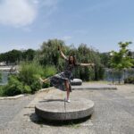 Jasmin Bhasin Instagram - That's happy yoga aasan😂😂 #throwback