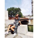 Jasmin Bhasin Instagram - She was different She didn't belong at the parties She belonged among the tress, the flowers, the leaves ☘️🌿 There she would be seen Oh so unattached, And oh so free 🦋 Cathédrale Notre-Dame de Paris