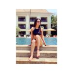 Jasmin Bhasin Instagram - Life is better by the pool 💦 #summervibes #soakingupthesun #vacationmode Grand Hyatt Goa