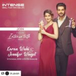 Jennifer Winget Instagram - #Repost @in.avon with @get_repost ・・・ Join the fun with Karan Wahi and Jennifer Winget as they get candid about their scent, and catch them sharing a laugh at handling funny-awkward situations. There’s more to ‘intense talk”! Don’t miss this conversation and watch it live on Avon India’s Facebook Page on 12th October, 2019, 4:30PM onwards.