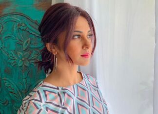 Jennifer Winget Instagram - All dressed up by @kareenparwani for the trailer launch of #Beyhadh2 ‘Coz Everything’s an occasion for this one. @hairbyshardajadhav @mukeshpatilmakeup @platform9k @bellofox @theofficialworldoftalisman vatsalshah.photography